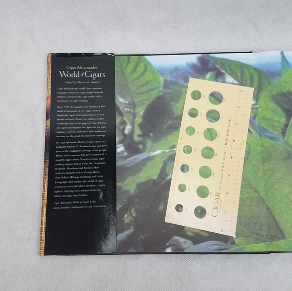 WORLD OF CIGARS Tobacco Photo Table Book - Picture 2 of 7